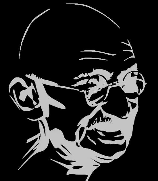 Gandhi Aesthetic Image